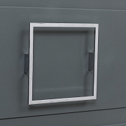 Ручка-скоба La Fenice Cubo Cromo хром 160 мм.