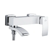 Смеситель для ванны Rose R1552F, белый/хром