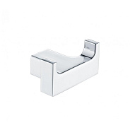 Крючок для ванной комнаты двойной Grocenberg AC0018CR, хром