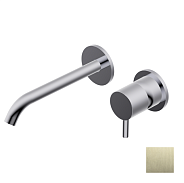 Смеситель для раковины Ritmonio Diametro35 S, Brushed champagne PVD (PR52AL202F46)