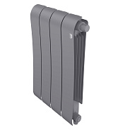 Радиатор биметаллический Royal Thermo Infinity 500 Silver Satin VR80 4 секции