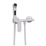 Гигиенический душ со смесителем Knotlor FHS01S0WY, белый