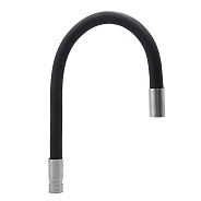 Излив для смесителя кухня MIXLINE гибкий черный (для смесителей MIXLINE MLSS-0325) (551305)