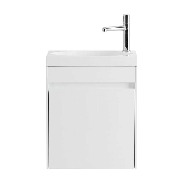 База под раковину подвесная BelBagno Pietra Mini 454х530х257 мм, Bianco Lucido (PIETRA MINI-460-1A-SO-BL-R)