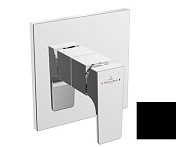 TVS125002000K5 ARCHITECTURA SQUARE Однорычажный смеситель скрытого монтажа, материал: Латунь, Чёрный (ДО ОКОНЧАНИЯ ОСТАТКОВ)