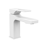 Смеситель Splenka S55.10.08 для раковины монолитный, белый