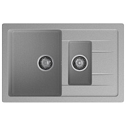 Кухонная мойка GranFest QUADRO 775KL, серый