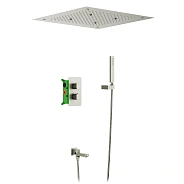 Душевая система встроенная с термостатом Timo Petruma SX-5019/13SM никель
