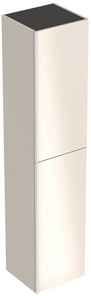 Шкаф пенал Geberit Acanto 380x1730x360 мм, песчаное стекло (500.619.JL.2)