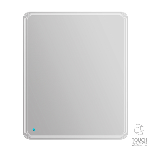 Зеркало со встроенной LED подстветкой Cezares, Touch System 74х90 (44998)