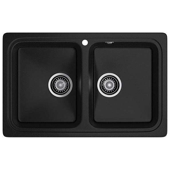 Кухонная мойка GranFest STANDART 780K, черный