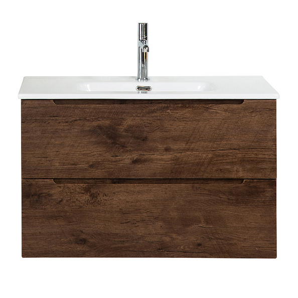 База под раковину подвесная BelBagno Etna 39 800х500х390 мм, Rovere Moro (ETNA39-800/390-2C-SO-RW-P)