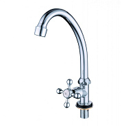 Кран на одну воду D-Lin D151911-1, хром