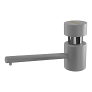 Дозатор для кухонной мойки Rivelato RD-1000, серый металлик