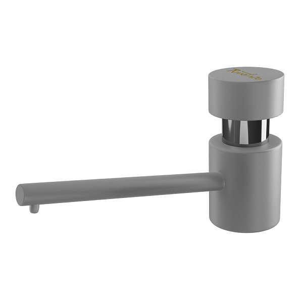 Дозатор для кухонной мойки Rivelato RD-1000, серый металлик