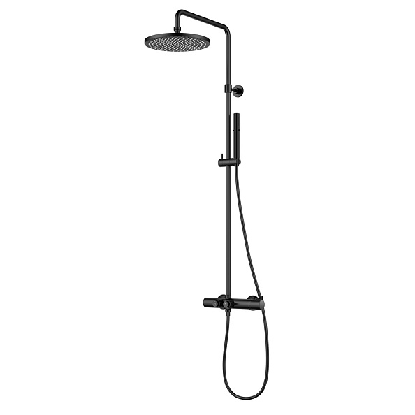 Душевая стойка Cezares Eco, черный матовый (ECO-CD-T-NOP)