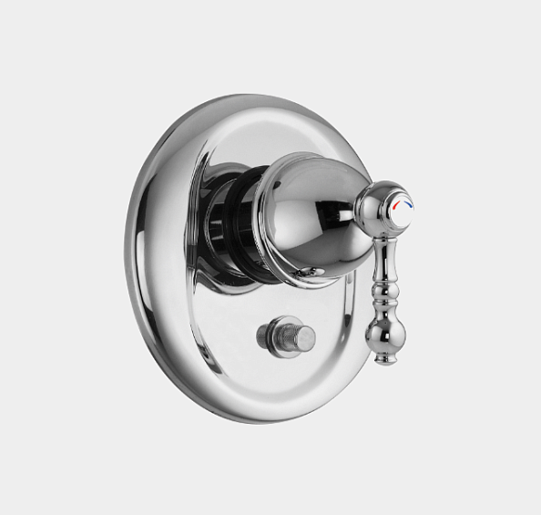 Смеситель для душа Fima Carlo Frattini Elizabeth, с переключателем на 2 потребителя, бронза античная (F5089X2BR)