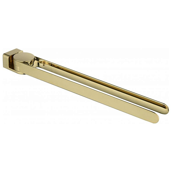 Полотенцедержатель двойной Grocenberg AC0055GO, золото