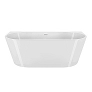 Акриловая ванна BelBagno 140x75, белый (BB710-1400-750) пристенная