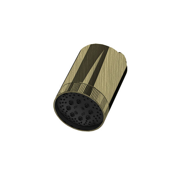 Верхний душ Almar Beam, 100х100, High Brass Brushed PVD (E044286.HB)