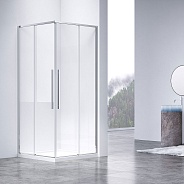 Душевой уголок Vincea Slim-N (VSS-4SN900CL) 900х900 мм, хром, стекло прозрачное