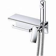 Смеситель с гигиенической лейкой HAIBA хром (HB55553)