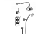 Душевая система Cisal Victorian, никель/керамика (913.VT02H.AC)