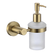 Дозатор для жидкого мыла с настенным держателем Savol S-005631C