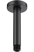 AQ2171MB держатель верхнего душа потолочный 150 мм, матовый черный