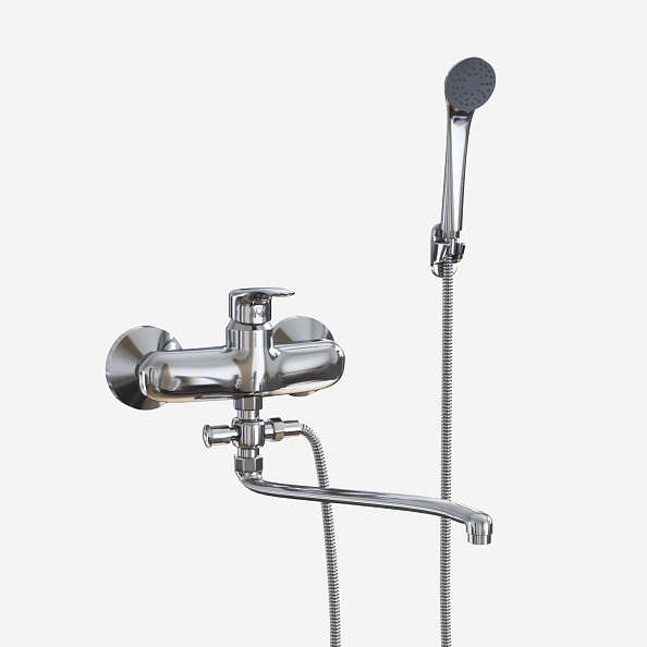 Смеситель для ванны и умывальника MIXLINE ML05-02 (522143)