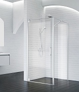 Душевой уголок BelBagno Marmi 90x100x195 см, прямоугольный, хром (MARMI-AH-1-90/100-C-Cr)