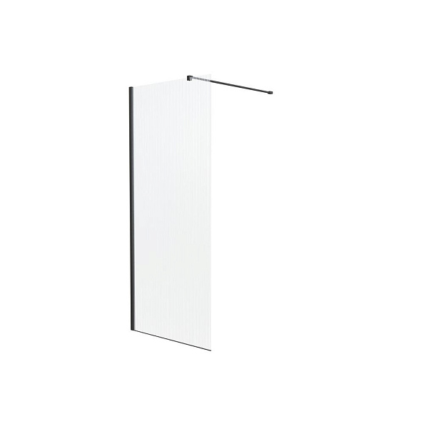 Душевая перегородка Knotlor WI090CG1GM 90х200, оружейная сталь