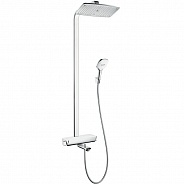 Душевая система Hansgrohe Raindance Select Showerpipe 360 бел/хром (27113400)