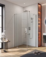 Душевой уголок Cezares Slider 90x90x195 мм, прямоугольный, хром (SLIDER-AH-1-90-90/100-C-Cr)