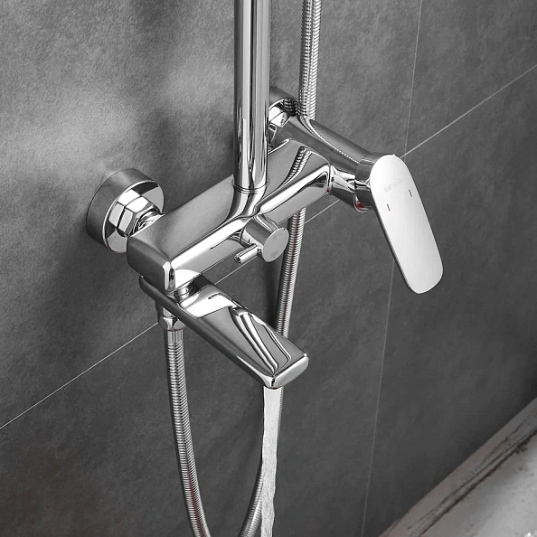 Душевая система Shevanik S8536, хром