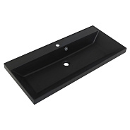 Раковина из искусственного камня BelBagno 900х140х450 мм (BB900/450-LV-ART-AST-NERO)