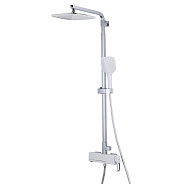 Душевая система GAPPO G2417-8, хром/белый