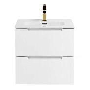 База под раковину подвесная BelBagno Etna 496х500х462 мм, Bianco Lucido (ETNA-500-2C-SO-BL)