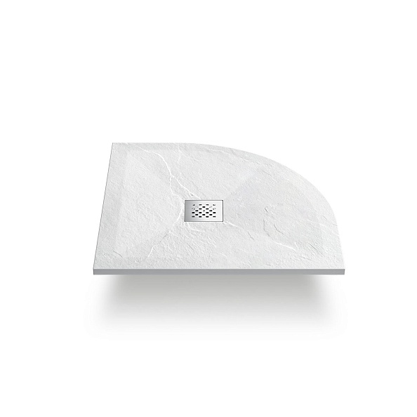 Поддон для душа из искусственного камня Vincea (VST-4SQ1010W), 1000х1000х25 мм, белый матовый