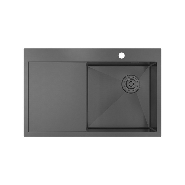 Кухонная мойка Rivelato 7850-R, pvd черный