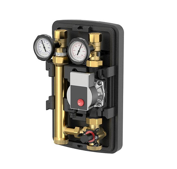 Насосная группа Meibes MeiFlow TOP S MC 1" DN25 с приводом и насосом Flamco GPA 25-7.5 (M66931.36SH)