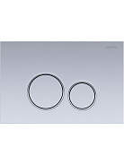 PNS-0000013 (005CQ) Панель смыва Хром матовая ободок хром для INSP-0000001 Pneumo S (клавиши круглые)