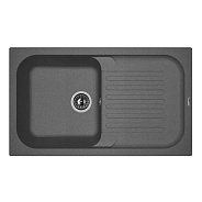 Мойка кухонная иск. камень Флорентина "Арона 860" 860х510 черный FG (20.225.D0860.102)