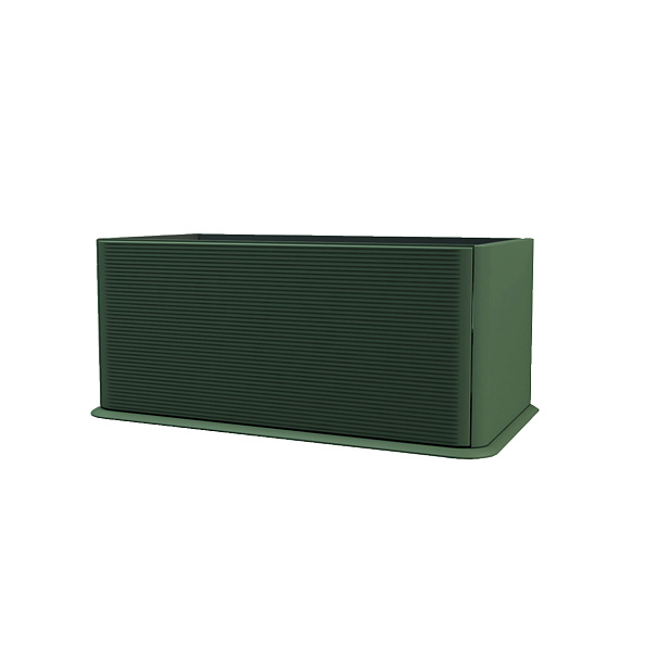 Тумба подвесная под раковину с выдвижным ящиком Cezares Idra 984х500х416, Verde opaco (55806)