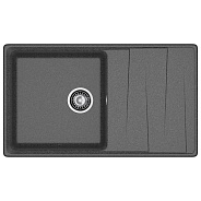 Кухонная мойка GranFest LEVEL 860L, графит