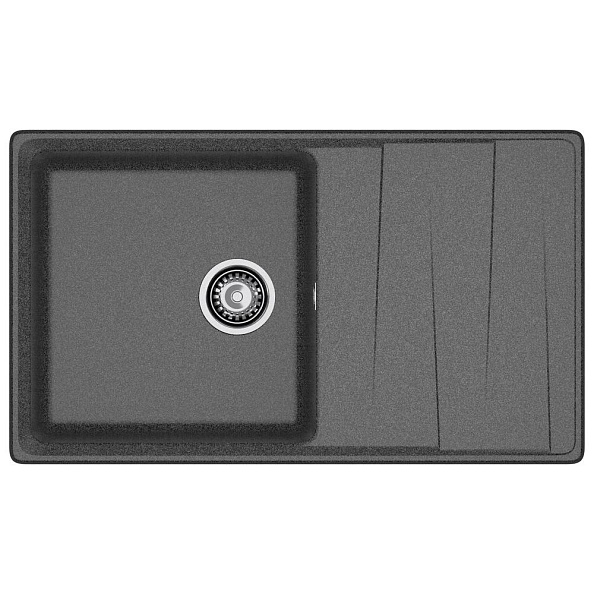 Кухонная мойка GranFest LEVEL 860L, графит