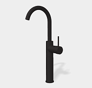 Смеситель для раковины Fima Carlo Frattini Spillo Up, чёрный матовый (F3041/HNS)