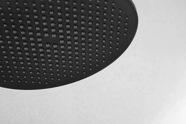 Душевая система с термостатом Rose R3996H, черный