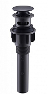 Донный клапан BelBagno, черный матовый (BB-PCU-03-NERO)