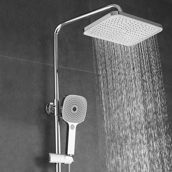 Душевая система Shevanik S8236, хром